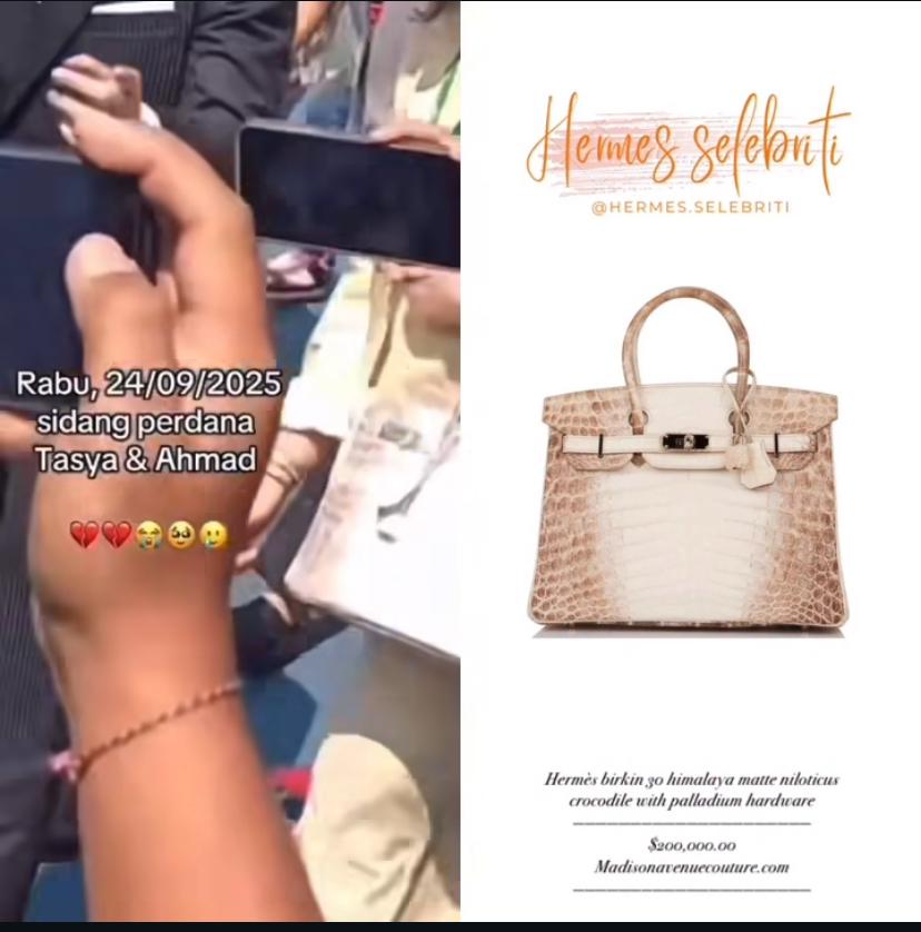 Tasya tenteng tas Hermes hingga senilai Rp7 miliar